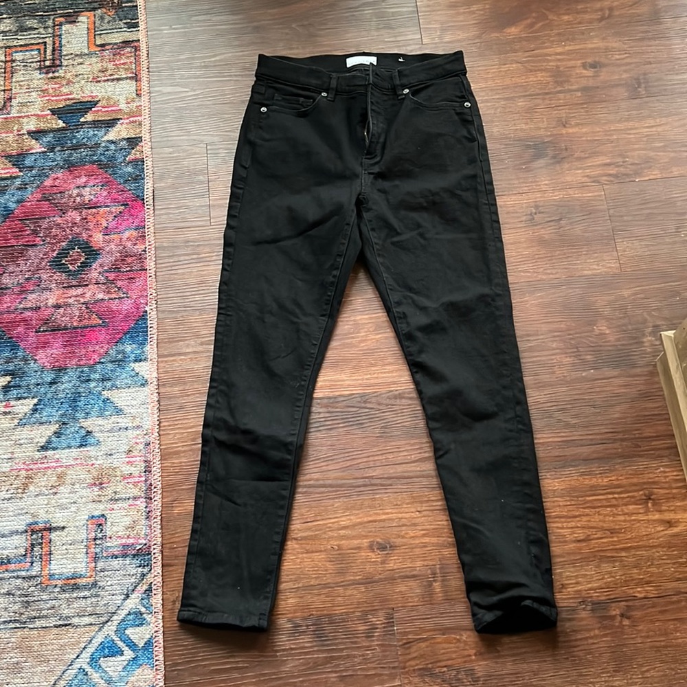 LOFT - black skinny jeans